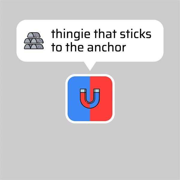 Ont thing sticking to another thing